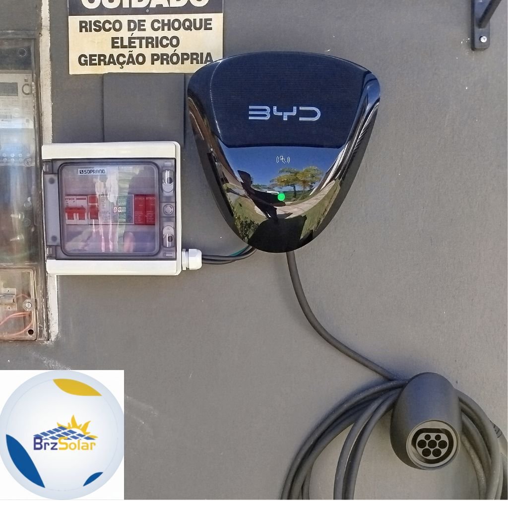 Instalação de carregador para carro elétrico (wallbox) em Alphaville Litoral Norte, Camaçari - BA